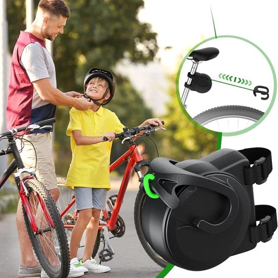 Bicycle Tow Rope Towing System Parent Child Pull Accessory Up 200 Kg & 2.5 M Long For And Cargo Trailers Bike Tow Ropes