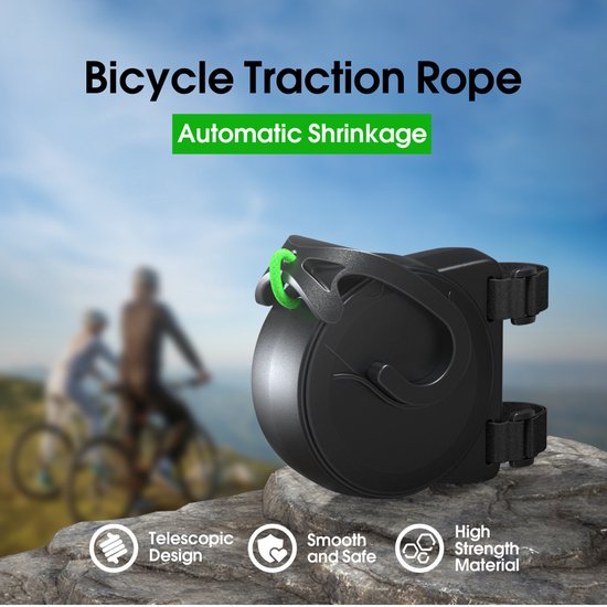Bicycle Tow Rope Towing System Parent Child Pull Accessory Up 200 Kg & 2.5 M Long For And Cargo Trailers Bike Tow Ropes