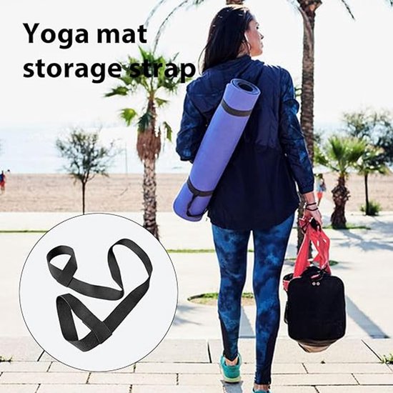 Yoga Mat Straps Carrying For Packing Mats Portable Shoulder Storing Picnic Elastic Multifunctional Yoga Straps