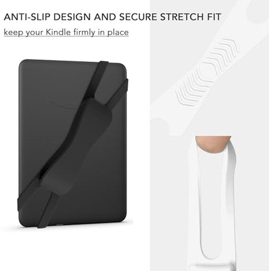 2 Pack Hand Rests For E Readers & Tablets Non Slip Comfortable To Hold Suitable 4.7 8 Inch Screens Black + White Other Tablet & Ebook Accs