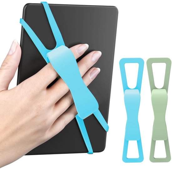 2 Pack Hand Rests For E Readers And Tablets Non Slip Comfortable To Hold Suitable 4.7 8 Inch Screens Blue + Green Other Tablet & Ebook Accs