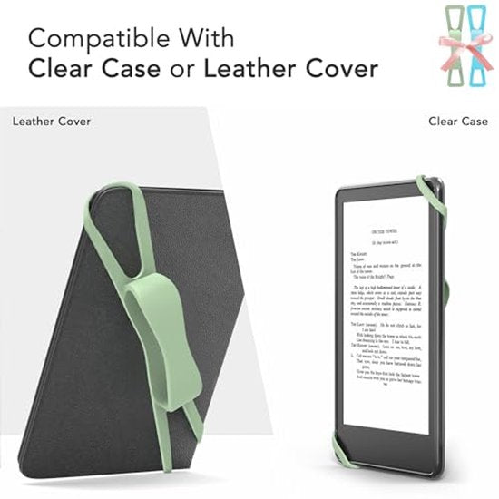 2 Pack Hand Rests For E Readers And Tablets Non Slip Comfortable To Hold Suitable 4.7 8 Inch Screens Blue + Green Other Tablet & Ebook Accs