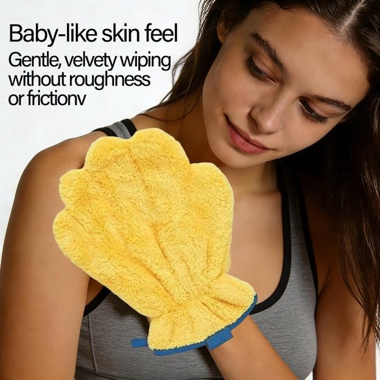 Towels Unisex Quick Dry Hair Drying Bath Absorbent And Coral Fleece Suitable For Wet Long Thick Glove Design Yellow Towel Racks