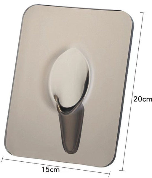 Minimalist Home Decor Vase Cute Flower Stand Photo Frame Style Acrylic Material 8 X 6 Inches Suitable For Tabletop Gray Version Vases