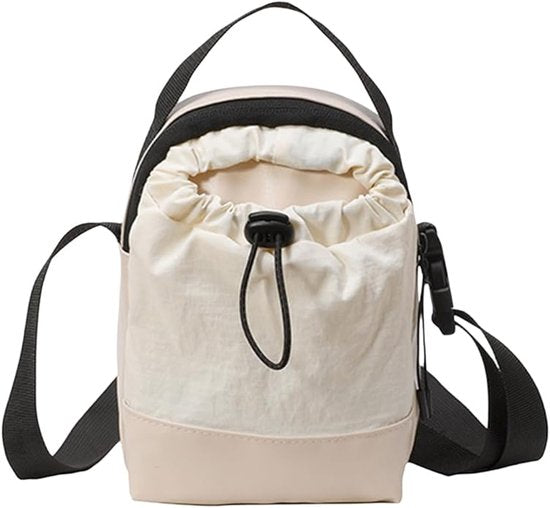 Women's Shoulder Bag Casual Adjustable Canvas With Drawstring Suitable For Daily Commuting And Travel.Iwhitei Women's Bags & Handbags
