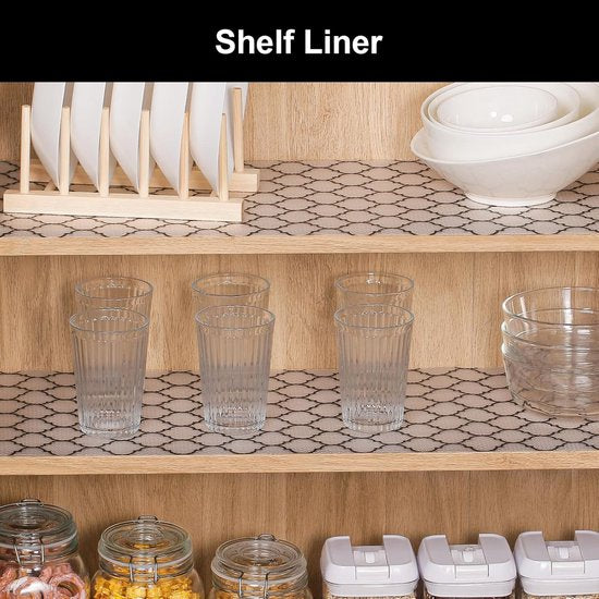 Black Eva Drawer Mat Waterproof Non Adhesive Shelf Liner (11.8" X 78.7") Drawer Liners