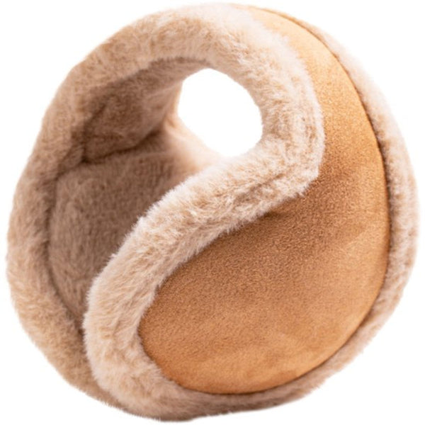 Earmuffs Warm Winter Antifreeze Warmers Extra Large And Thick Back Fleece Lined Outdoor For Men Windproof Khaki Hats & Headwear