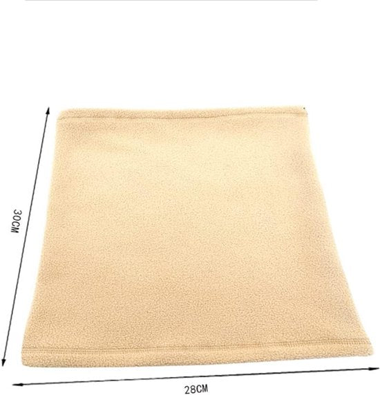 Winter Neck Warmer Ski Scarf And Face Covering Against Cold Wind Comfortable Thermal Ideal For Skiing Cycling Outdoor Activities (Khaki) Other Snow Sp