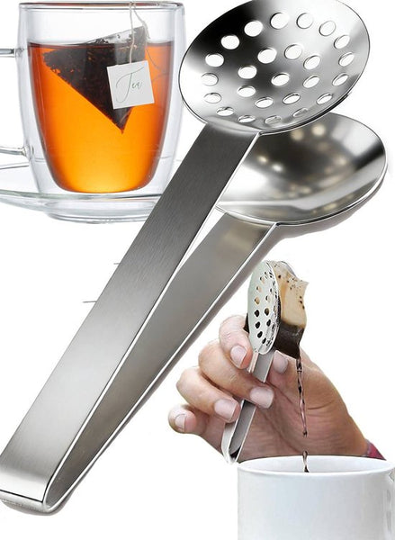 Tea Lemon Multifunctional Ice Cube And Candy Stainless Steel Pressing Tool Essential Gift For Lovers Tongs