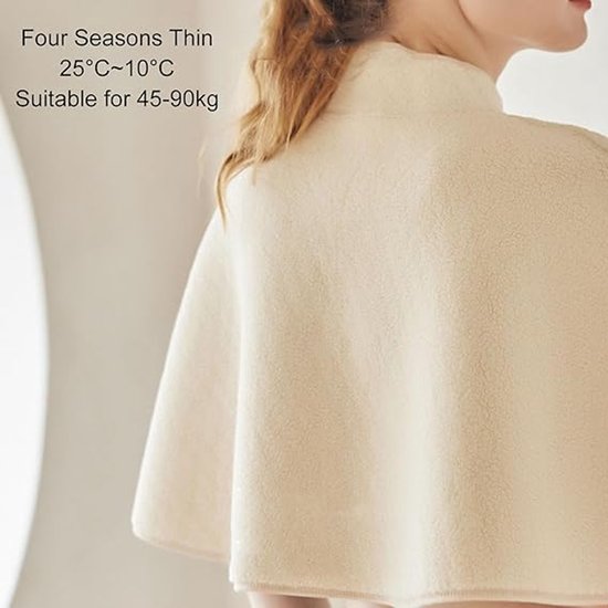 Warm Shoulder Scarf For Women Cotton Blend Fits All Scarves & Wraps