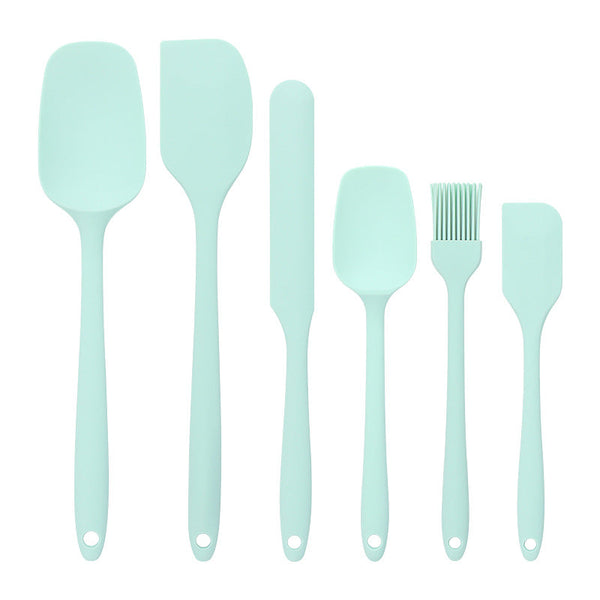Baking Silicone Spatulas Set Of 6 Heat Resistant Up To 600Af Food Safe Bpa Free Flexible Suitable For Frying Eggs Burgers And Pancakes Other Baking Ac