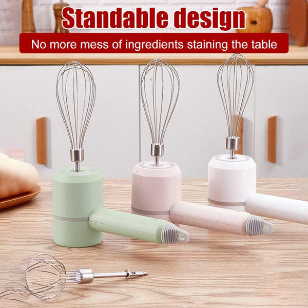 Hand Mixer Electric Food Chopper Onion Cutter Processor Multi Vegetable Kitchen Whisk Cordless Rechargeable Garlic Cream Whipper Mini Blender Baking U