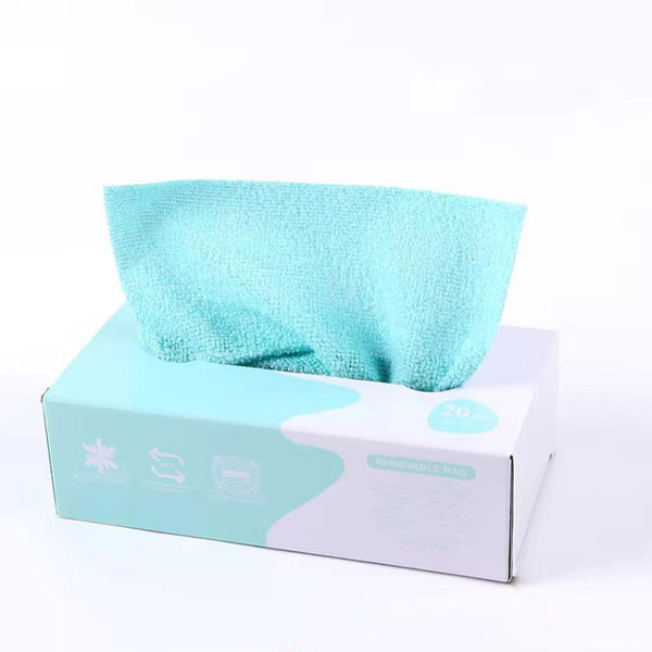 Kitchen Paper Towel/Dishcloth/Microfiber Cleaning Cloths | Lint Free Reusable For Home Car Strong Water Absorption Washable No Streaks Ideal Dishes Gl