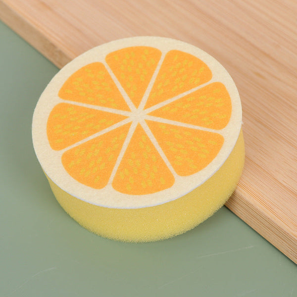Creative Fruit Shaped Kitchen Cleaning Sponges Pack Of 1 Sponges & Scourers