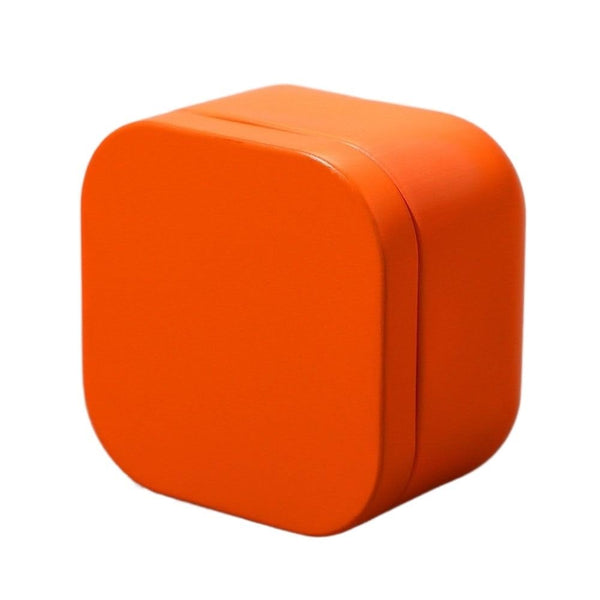 Tea Box Square Tin Container Caddy Metal Candy Food Storage Containers