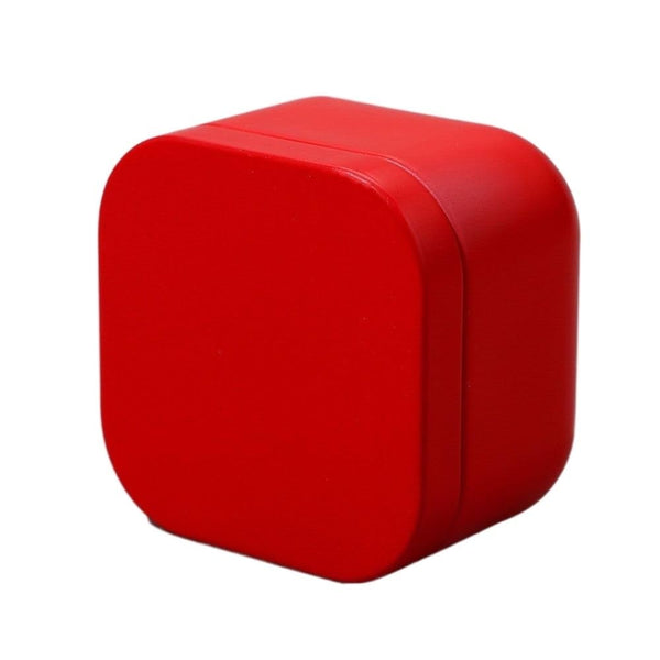 Tea Box Square Tin Container Caddy Metal Candy Food Storage Containers