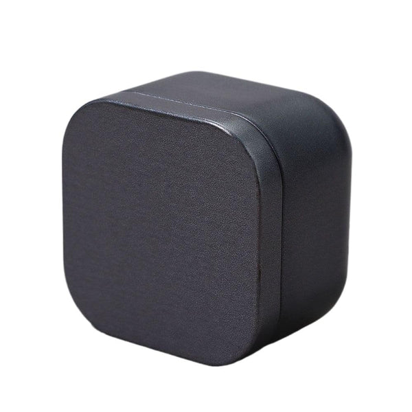 Tea Box Square Tin Container Caddy Metal Candy Food Storage Containers