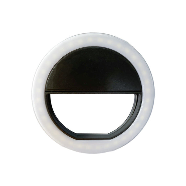 Led Ring Light 85Mm Universal & Adjustable Selfie For Phone Streaming Makeup Lamp Round Portable Cheap Studio Selfie Lights