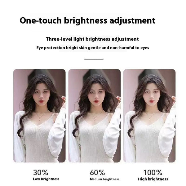 Led Ring Light 85Mm Universal & Adjustable Selfie For Phone Streaming Makeup Lamp Round Portable Cheap Studio Selfie Lights