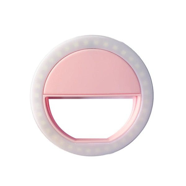Led Ring Light 85Mm Universal & Adjustable Selfie For Phone Streaming Makeup Lamp Round Portable Cheap Studio Selfie Lights