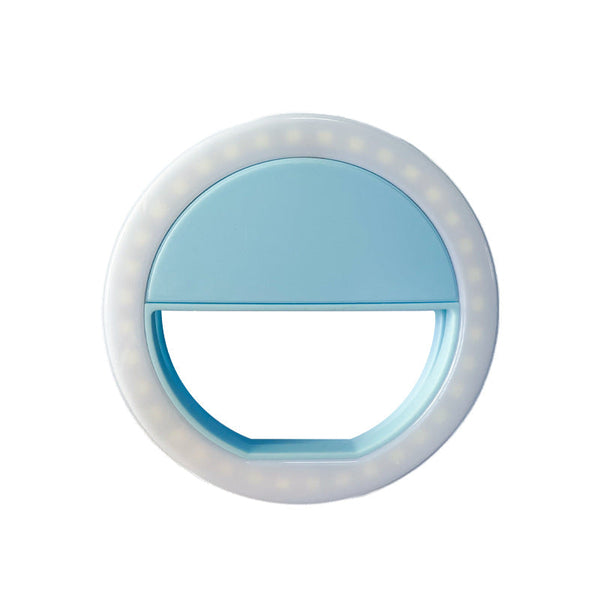 Led Ring Light 85Mm Universal & Adjustable Selfie For Phone Streaming Makeup Lamp Round Portable Cheap Studio Selfie Lights