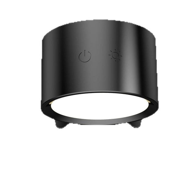 Night Light Table Lamp Bedside Mood Wireless Rechargeable Led Touch Dimmable Desk Lighting Portable Bedroom Modern Design Usb Black 1 Piece Night Ligh