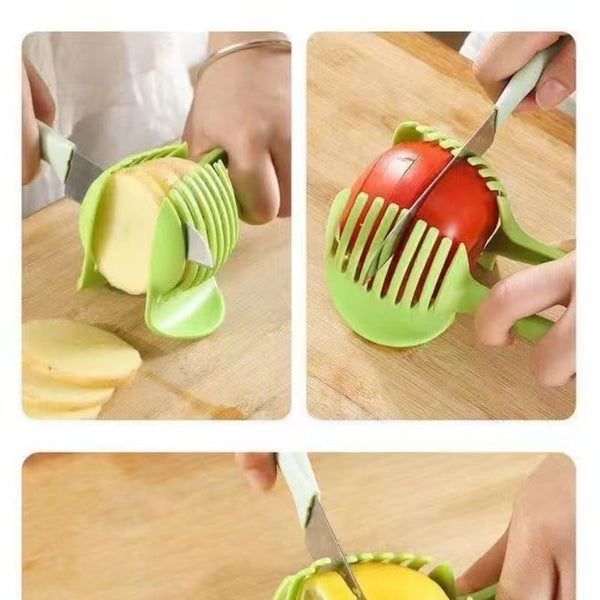Green Vegetable And Fruit Slicer Holder Peelers & Slicers