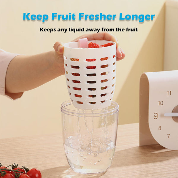 Salad Cup With Fork And Colander Yellow Colanders Strainers & Sifters