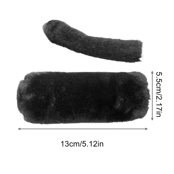 Motorcycle Handlebar Muffs Plush Winter Grip Protection Other Motorcycle Accessories
