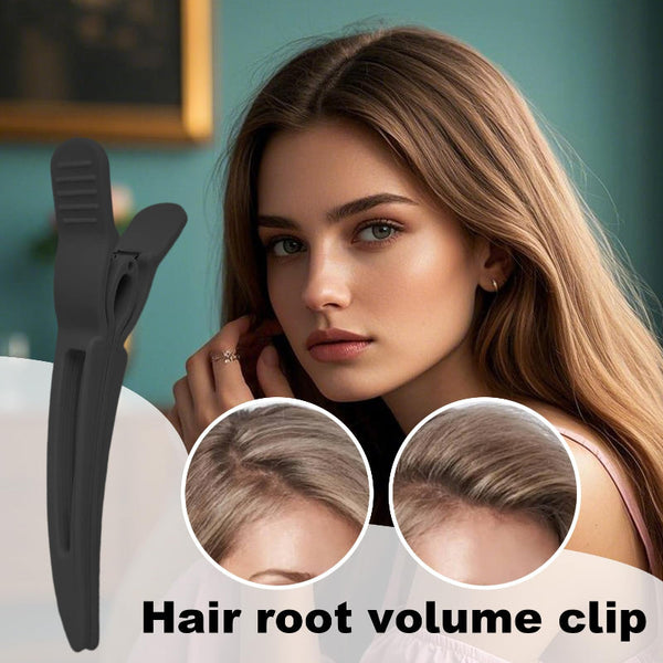 Hair Clips Curlers Volume Accessories Women Parting Root Pony Styling Tool Curly Girl Method Hairdressing Supplies Professional Black Pink And Beige 3