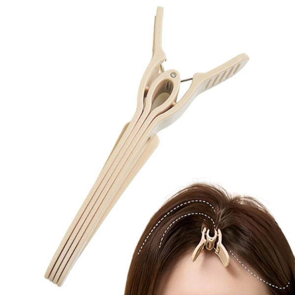 Hair Clips Curlers Volume Accessories Women Parting Root Pony Styling Tool Curly Girl Method Hairdressing Supplies Professional Black Pink And Beige 3