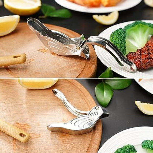 Stainless Steel Bird Citrus Juicer Manual Hand Squeezer