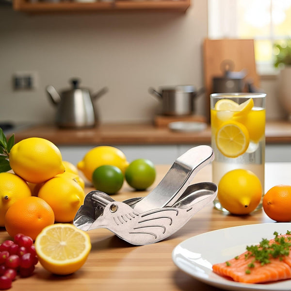 Stainless Steel Bird Citrus Juicer Manual Hand Squeezer