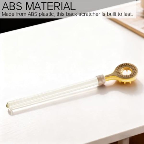 Massager Back Telescopic Portable For Men Women Fathers Mothers Women's Gifts Father's Mother's Festive Christmas Yellow 1 Piece Massagers