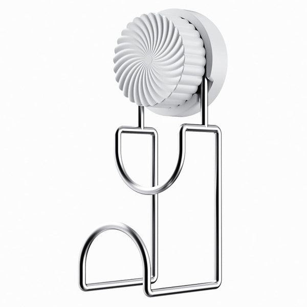 Bathroom Hooks Towel Accessories Suction Cup Sponge Holder Kitchen Hanging Organizer Wall No Drilling White 1 Piece Wall Hooks & Hangers