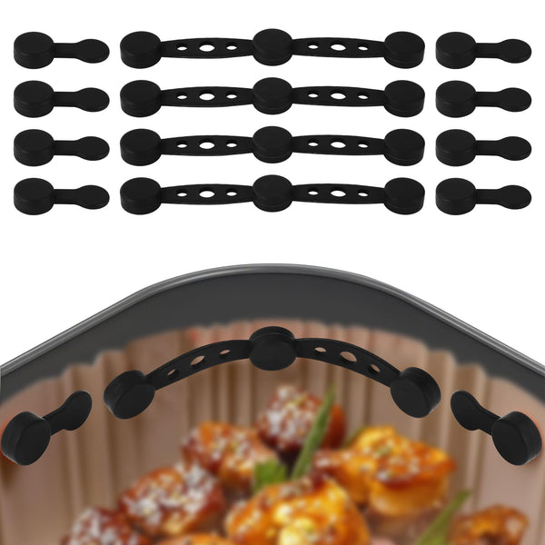 Air Fryer Silicone Magnetic Clips For Parchment Paper Holder Set Of 4 Air Fryer Accessories