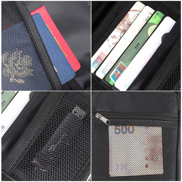 Document Organizer Storage Bag With Combination Lock Travel Folder Documents Passport Holder Office Supplies Security Water Repellent Tablet Administr