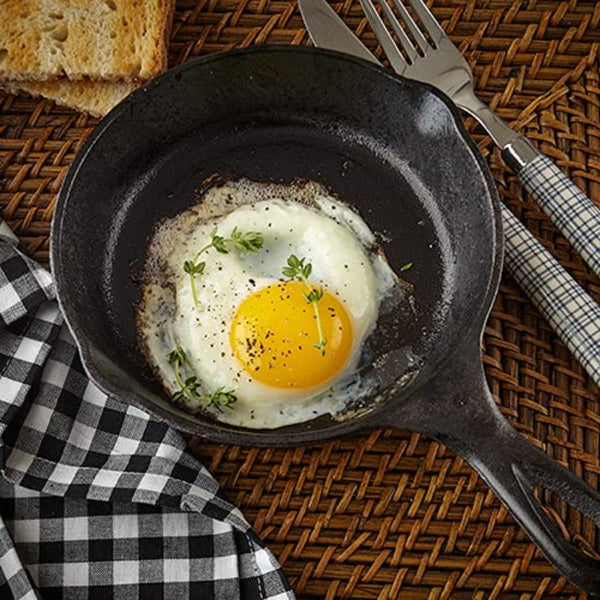 Cast Iron Mini Frying Pan 16 Cm Black Frying & Grill Pans