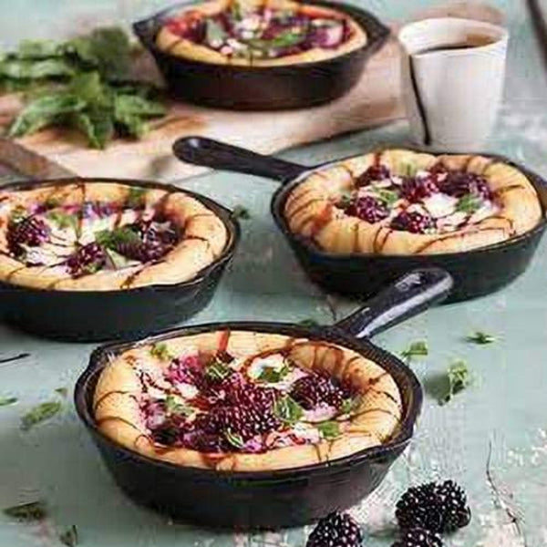 Cast Iron Mini Frying Pan 16 Cm Black Frying & Grill Pans