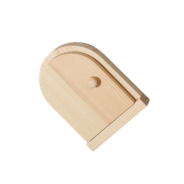 Elf Door Tooth Fairy Gnome Wood Wall Decoration Miniature Diy Crafts Wooden House Interior Accessories Tales Decorative Natural Material Paintable Mag