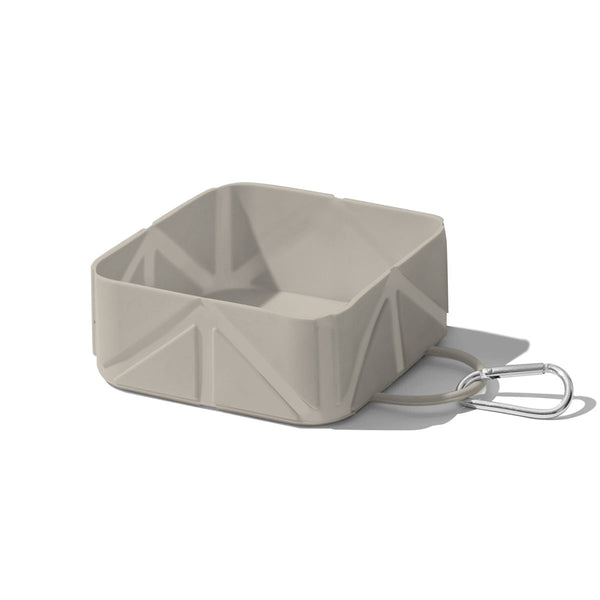 Foldable Dog Food Bowl Drinking Travel Water Supplies Hiking Camping On The Go Silicone Portable Accessories Outdoor Dark Mix Pack Of 5 Dog Bowls