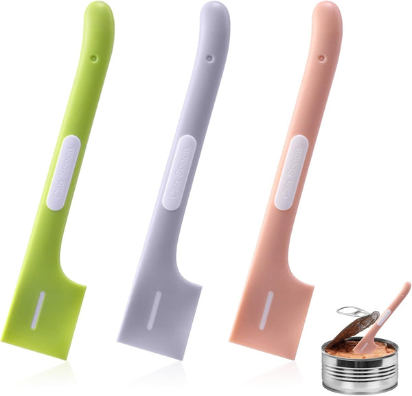 Silicone Pet Food Scoops Set Of 3 Multicolor