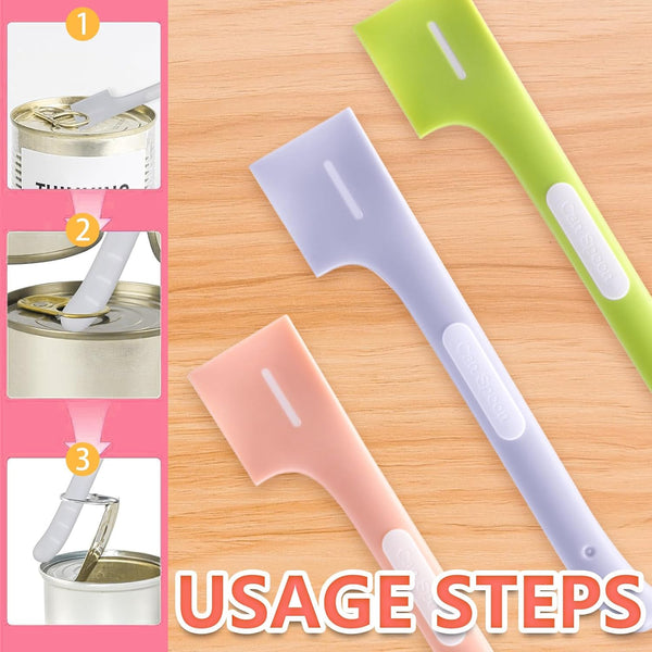 Silicone Pet Food Scoops Set Of 3 Multicolor