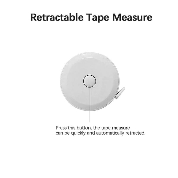 Measuring Tape Tailor's Measure Centimeter Body Measurement Sewing Accessories Roll Up Kits Waist Flexible Supplies 150 Cm Hobby Multicolor Pack Of 4