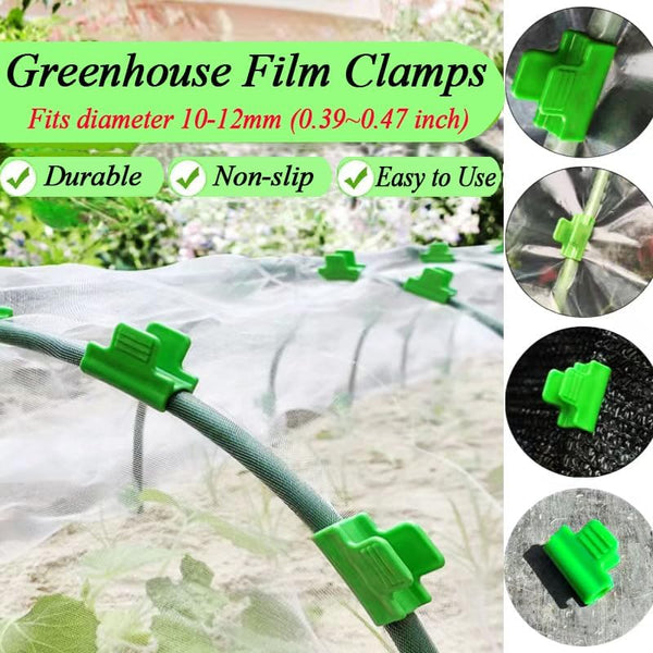 Greenhouse Clamps For 11Mm Pipes Pack Of 50