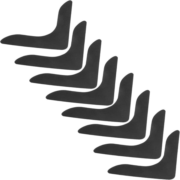 Carpet Stoppers Anti Slip Mat Rug Grippers Stickers Fixer Undermat Sofa Cover Stair Corner Reusable Black 8 Pieces Rugs