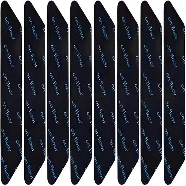 Carpet Stoppers Anti Slip Mat Rug Grippers Stickers Fixer Sofa Cover Undermat Stair Self Adhesive Xl Black 8 Pieces Rugs