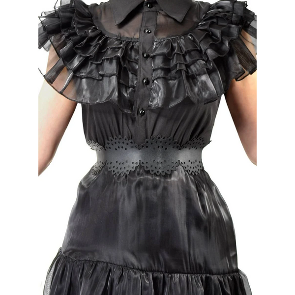 Decorative Black Faux Leather Costume Belt Other Costume Accessories