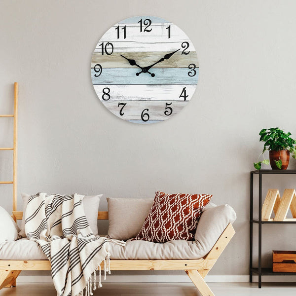 Wall Clock Style Decorative For Home & Office 10 Inch Diameter Wall Clocks