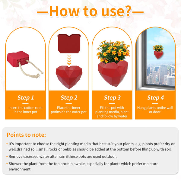 Wall Mounted Planter No Drillinghouseplant Display Ideas3d Printed With Drainage Tray Baskets Pots Window Boxes